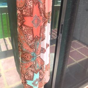 Sleeveless Long dress slit on the both side small